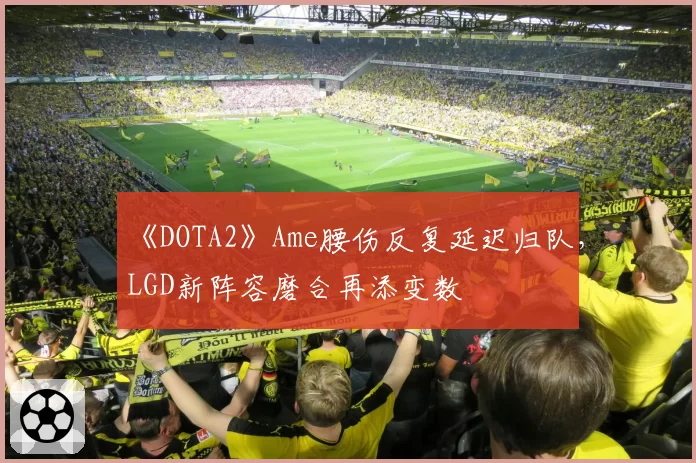 《DOTA2》Ame腰伤反复延迟归队,LGD新阵容磨合再添变数
