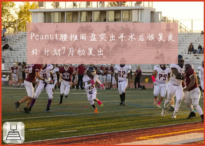 Peanut腰椎间盘突出手术后恢复良好 计划7月初复出